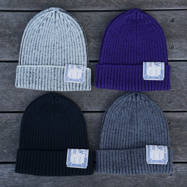 【D-00985 / RIB SMART KNIT CAP】