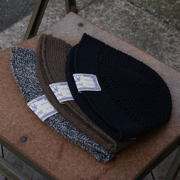 【D-00990/ WOOL KNIT HAT】