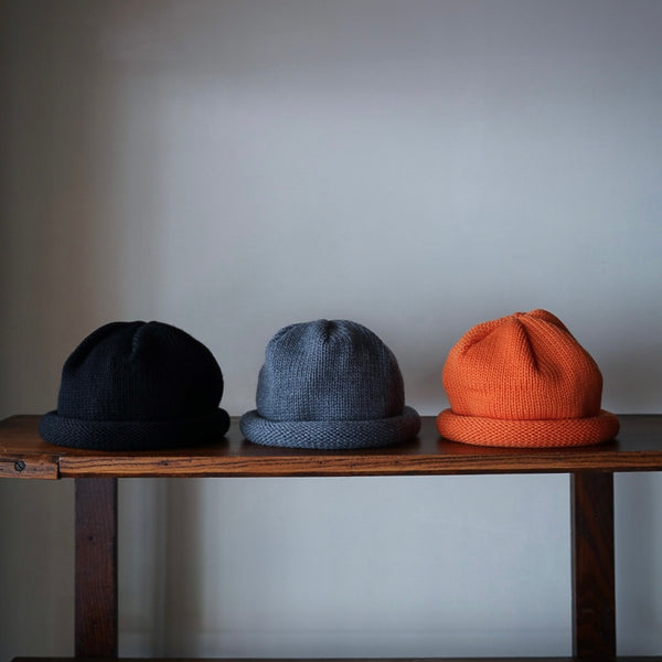 【D-00991 / WOOL ROLL WATCH CAP】