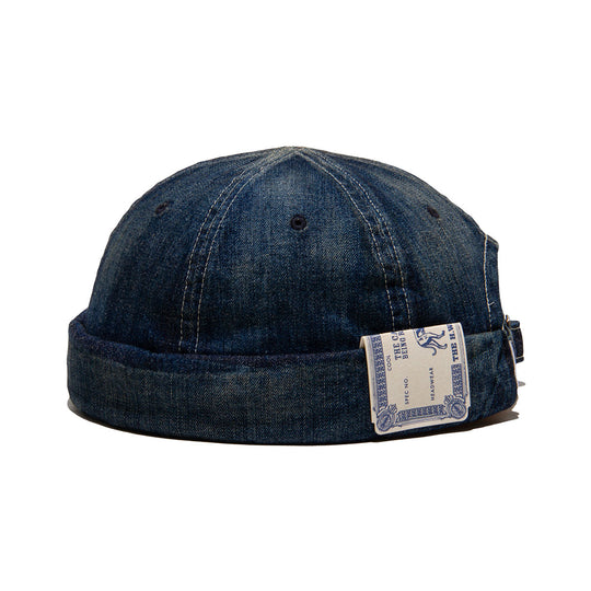 VINTAGE DENIM ROLL CAP - Indigo – THE H.W.DOG&CO.